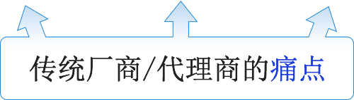 传统厂商/代理商的痛点
